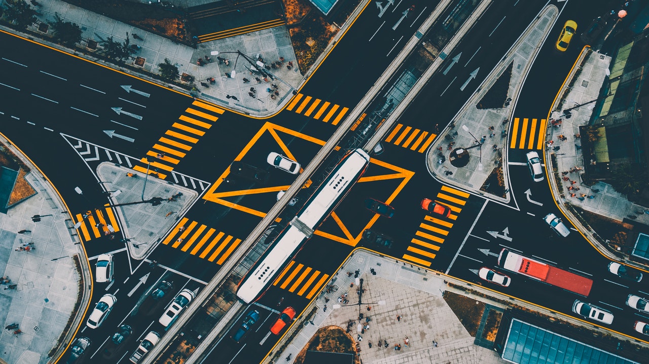 a big intersection